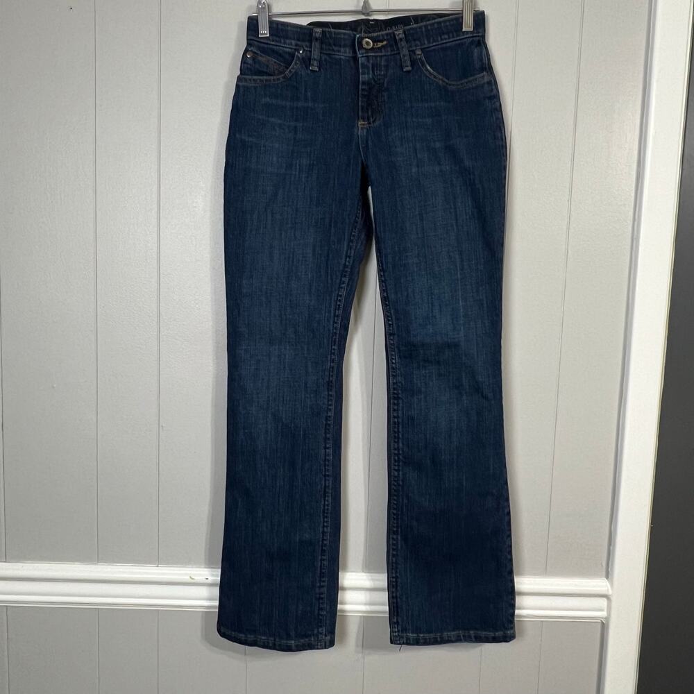 Wrangler Q-Baby Women’s 3/4 Bootcut Jeans No Gap Waistband Stretch